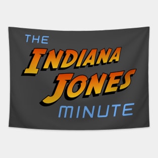 Indiana Jones Minute Square Logo Tapestry