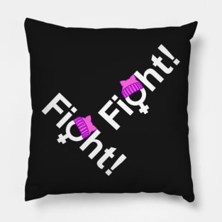 woman's fight Pillow