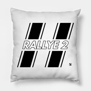 Geo3Doodles Simca Rallye 2 Logo Pillow