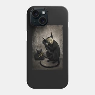 Telephone cat Phone Case