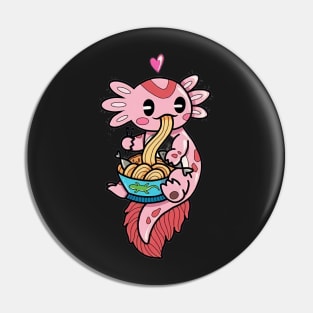 Axolotl Ramen Pin