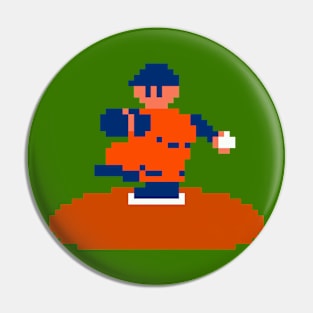 RBI Baseball Pitcher - New York Pin