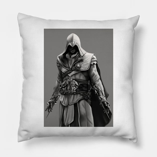 Ezio Pillow by torirosenbaum