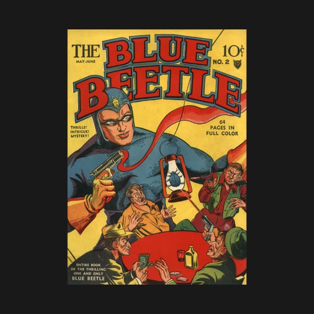 Blue Beetle II Comic Love by frankieandthemermaid