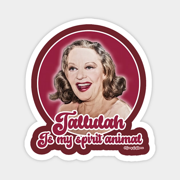 Tallulah Bankhead Magnet by Camp.o.rama