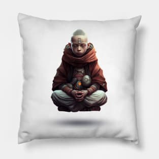 Levitating boy | Meditating Boy T-shirt | Mindfulness T-shirt Pillow