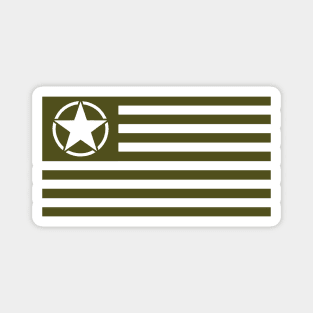 Jeep Star US Tactical Flag Magnet