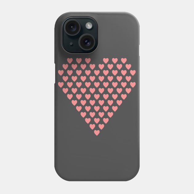 Heart of Hearts Phone Case by SWON Design