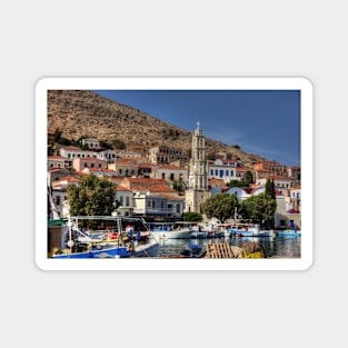 Halki Fishing Boats Magnet