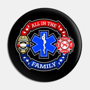 ALL IN THE FAMILY Pin