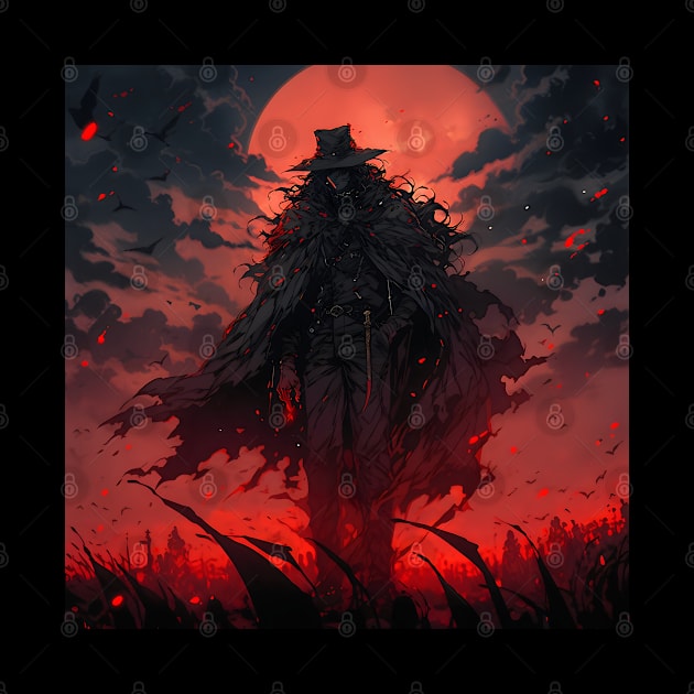 Hunters of the Dark: Explore the Supernatural World with Vampire Hunter D. Illustrations: Bloodlust by insaneLEDP