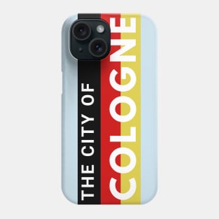 The City of Cologne Germany in Europe Phone Case