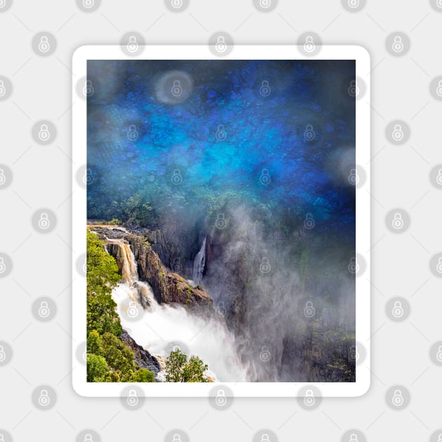 Beautiful Barron Falls Magnet by hereswendy