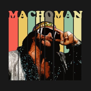 Retro Macho Man T-Shirt