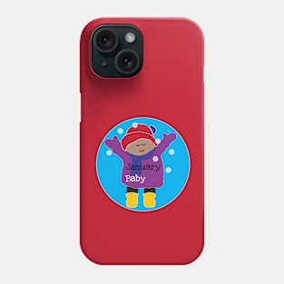 January Baby Phone Case