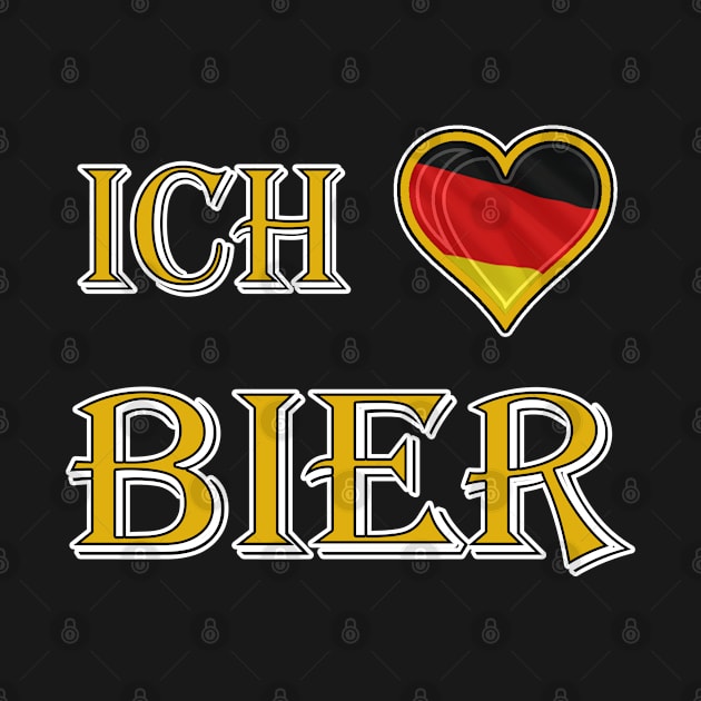 Ich Liebe Bier by Epic Shirts