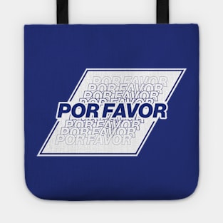 Por Favor - BLUE Tote