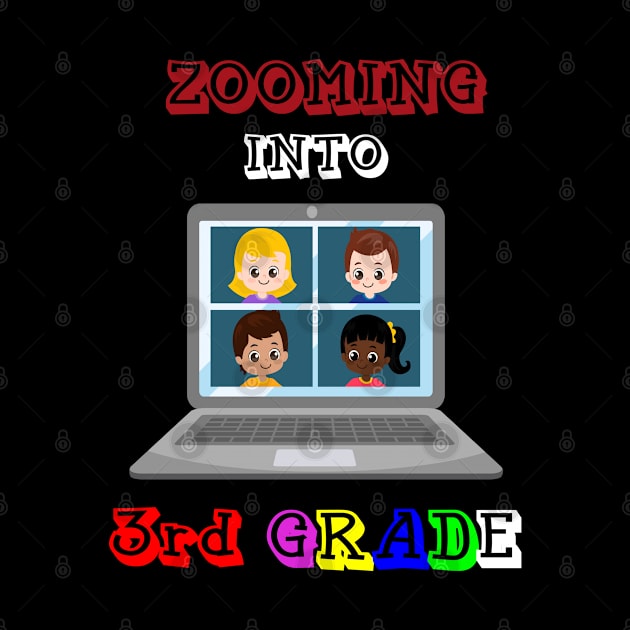 Zooming Into 3rd grade - Back to School by BB Funny Store