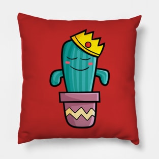 Cute Cactus King Pillow