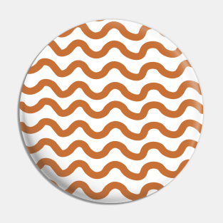 Brown horizontal wavy lines pattern Pin