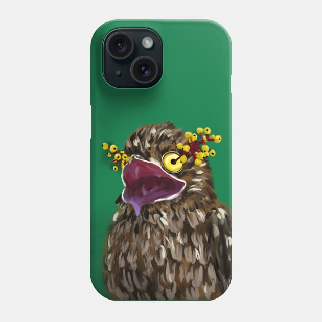 Potoo + Doll's Eye Phone Case by mkeeley