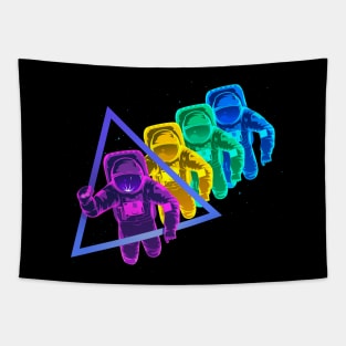 Space Astronaut Vintage Retro Astro Pop Art Tapestry