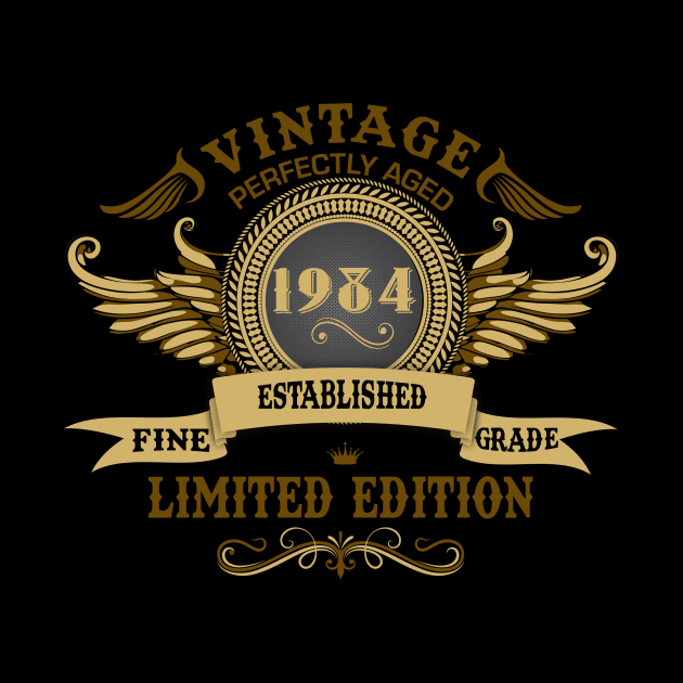 Vintage Perfectly Aged 1984 by Diannas