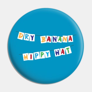 Dry Banana Hippy Hat Pin