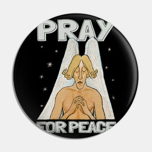 Vintage Angle Pray Pin