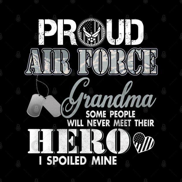 Proud Air Force Grandma USAF Most People Never Meet Their Heroes I spoiled Mine by Otis Patrick