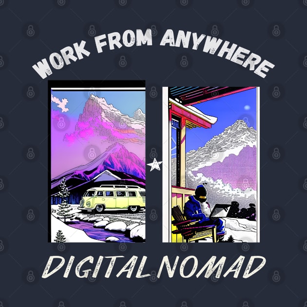 Nomad In The Snow by The Global Worker