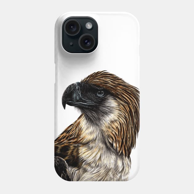 Philippine eagle Phone Case by lorendowding