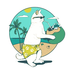 Cats on the Beach T-Shirt