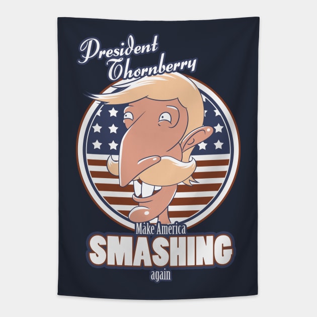 Make America Smashing Again Tapestry by ChocolateRaisinFury