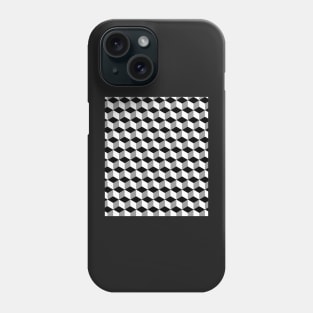 High Contrast Cube Optical Illusion Phone Case