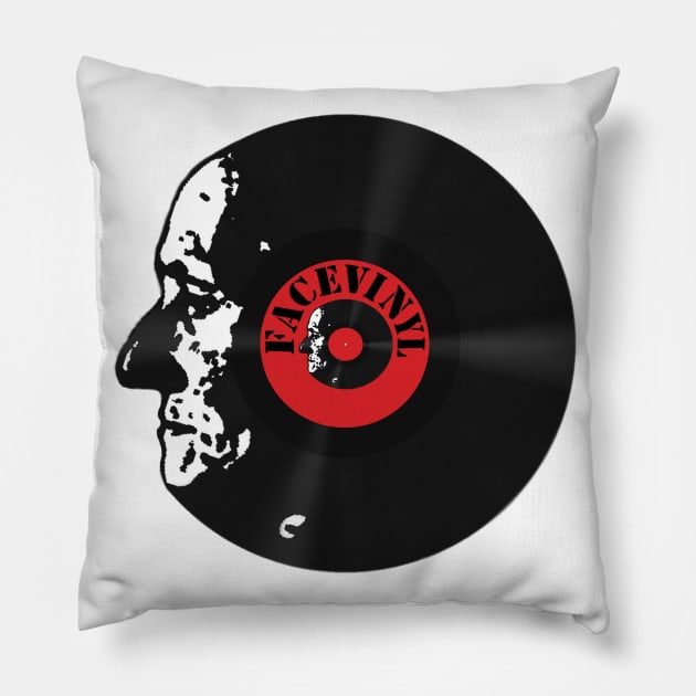 Facevinyl - LOGO Pillow by Yurii8yermolenko