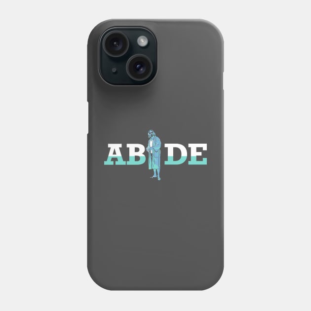 ABIDE - Dude Lebowski Robe Design Phone Case by GIANTSTEPDESIGN