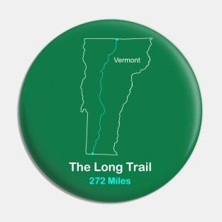 The Long Trail Route Map Pin