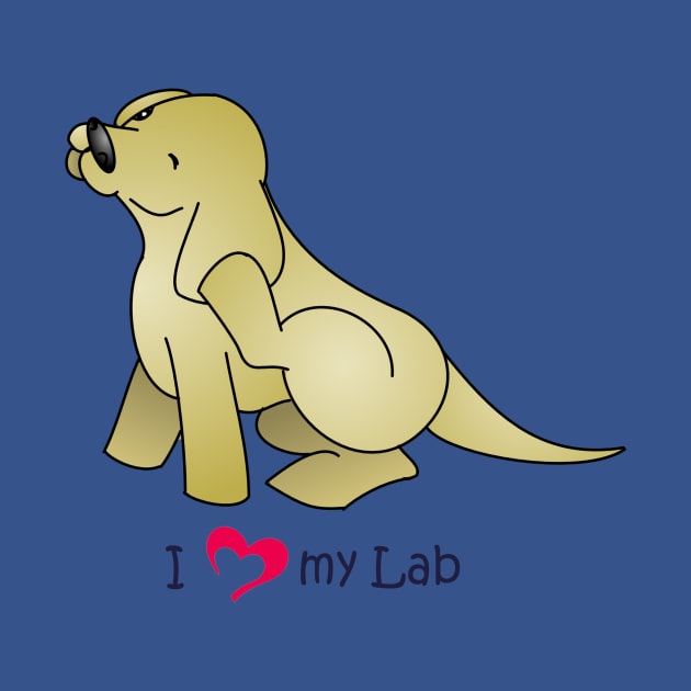 I love my Lab by Ashkerdoodles