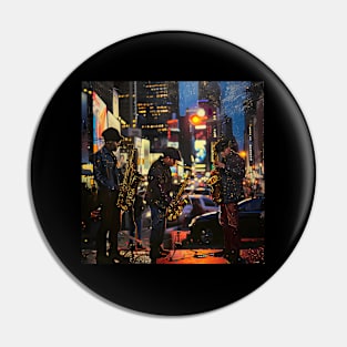 Times Square Jazz Pin