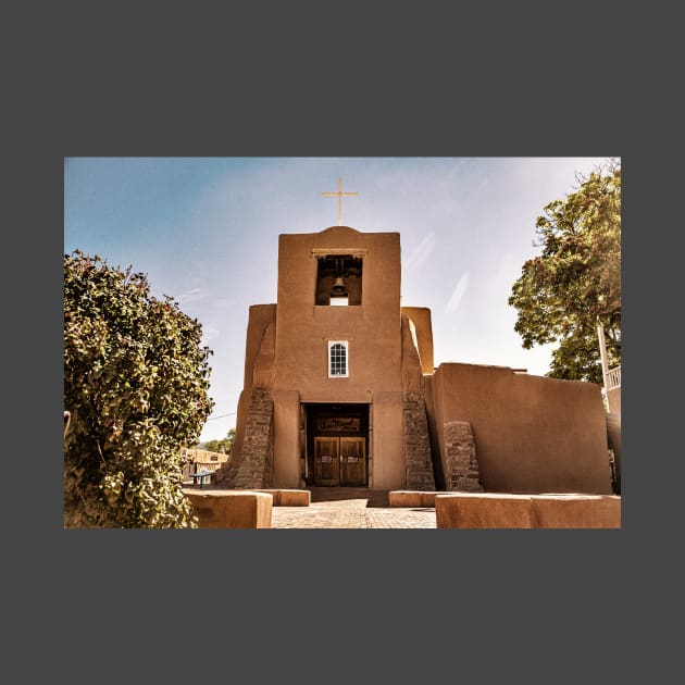 The San Miguel Mission in Santa Fe by Gestalt Imagery