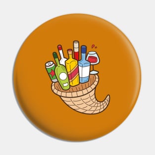 cornucopia booze Pin