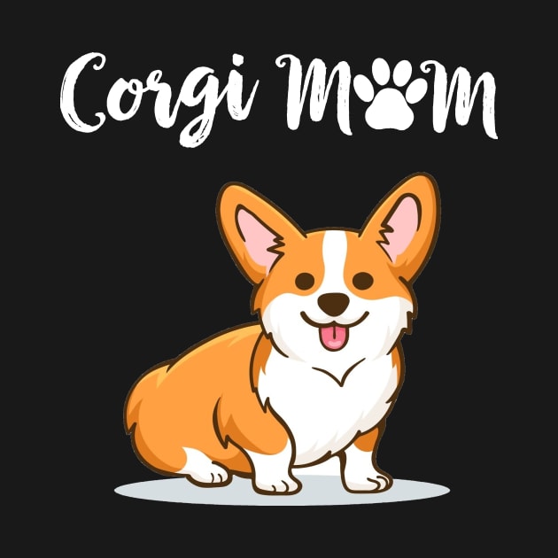 Corgi Mom (290) by Drakes