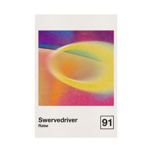 Swervedriver / Minimalist Style Graphic Artwork Design T-Shirt