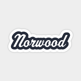 Norwood Script Musketeer Magnet