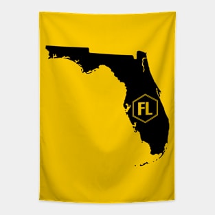 Florida Homer (Black) Tapestry