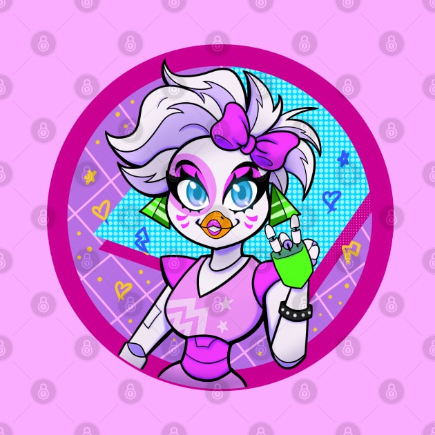 FNAF Security Breach: Glam-Rock Chica by V.A. Fox Designs