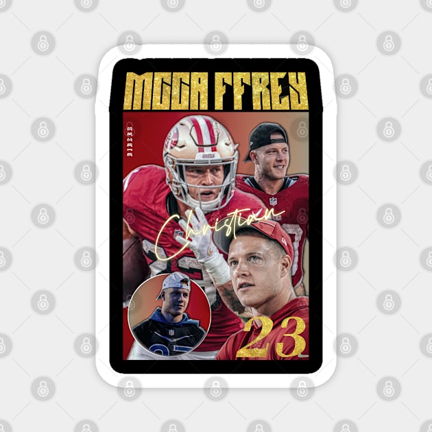 McCaffrey 23 Magnet by NFLapparel