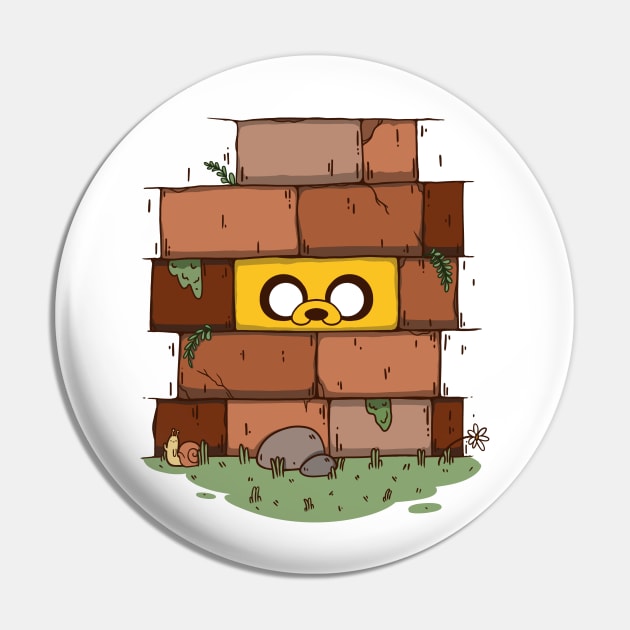 Adventure Time - Another Brick On The Wall Pin by gseignemartin