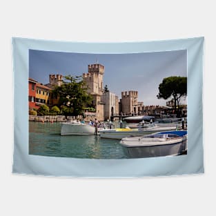 The Castle at Sirmione Tapestry